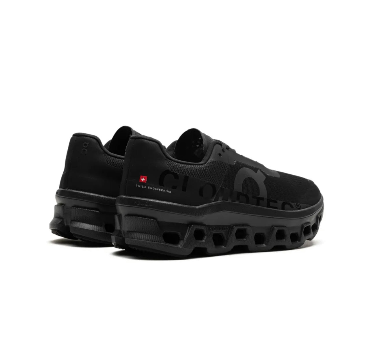 On Cloud Triple Black - high-performance athletic footwear in Black with advanced cushioning