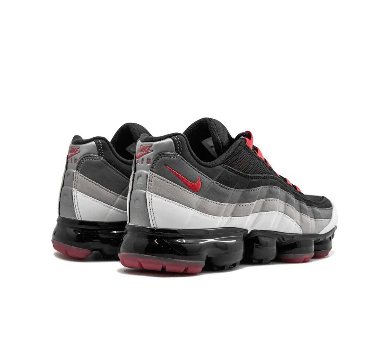 Nike air Vapormax 95?grey red black - high-performance athletic footwear in Black with advanced cushioning