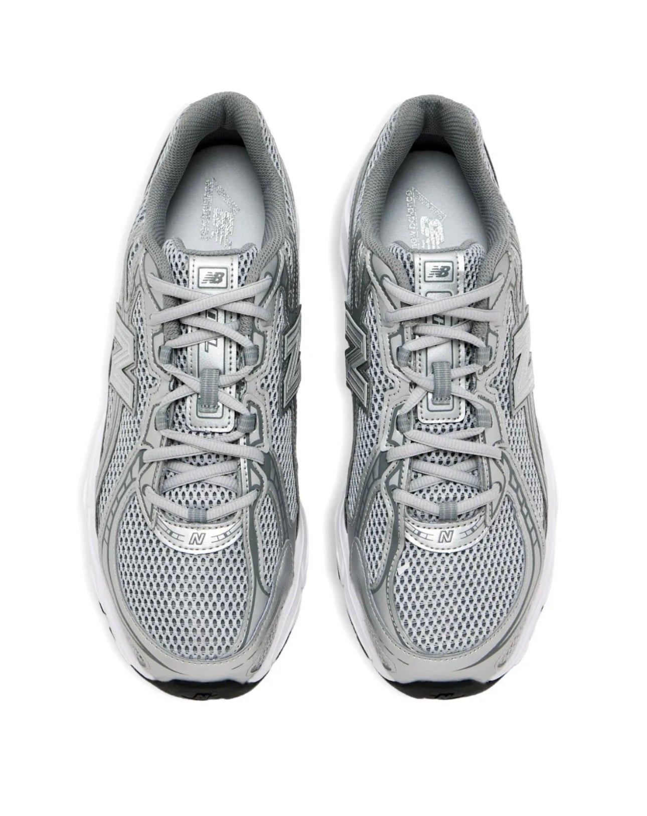 New Balance 740 Silver - high-performance athletic footwear in Silver with advanced cushioning