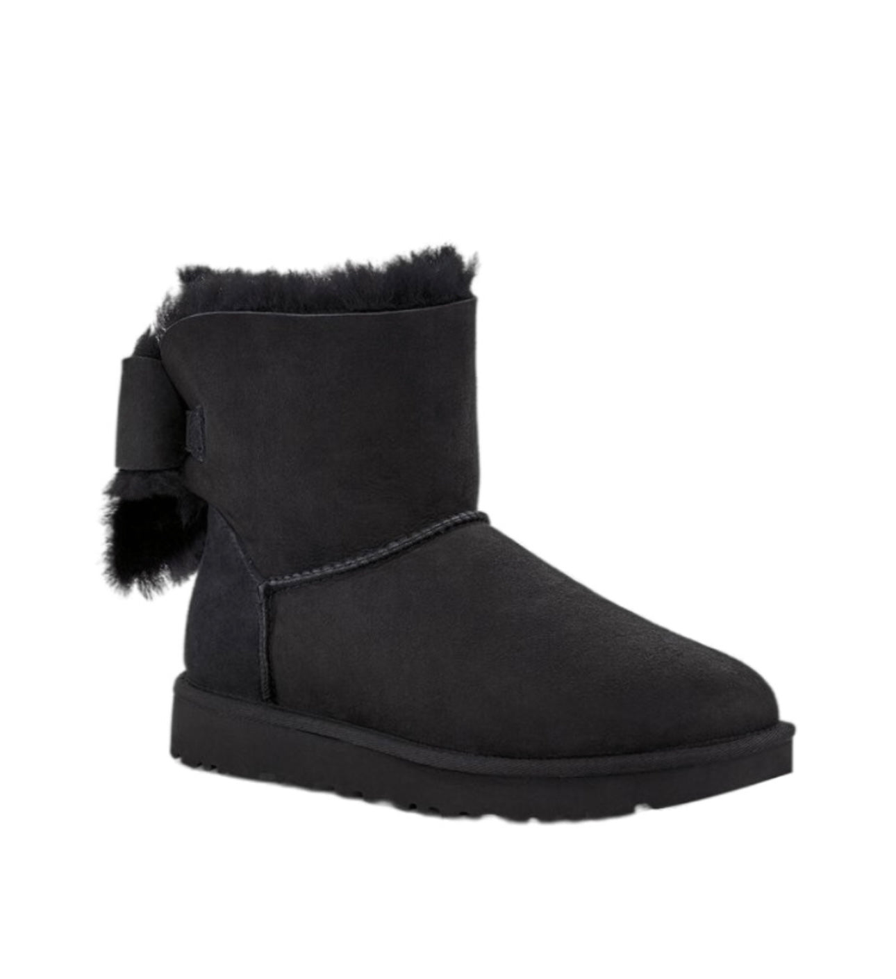 Ugg mini Bailey bow II boots black - high-performance athletic footwear in Black with advanced cushioning