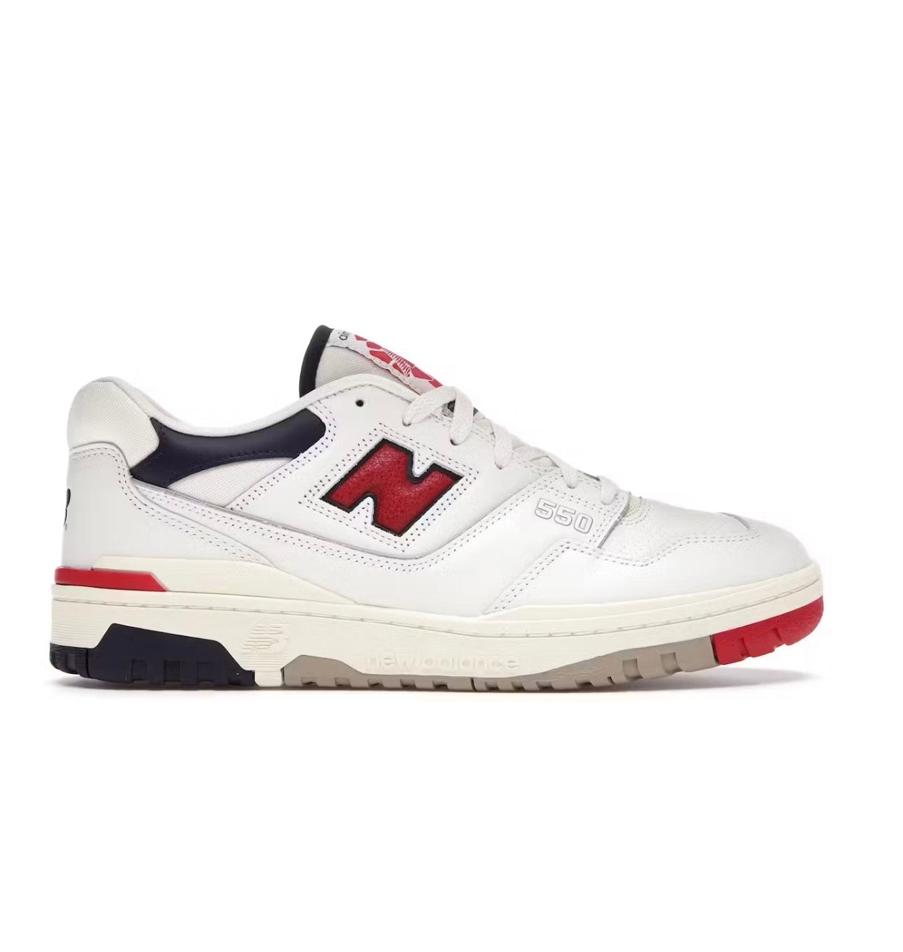 New Balance 550 red white black - high-performance athletic footwear in Black with advanced cushioning