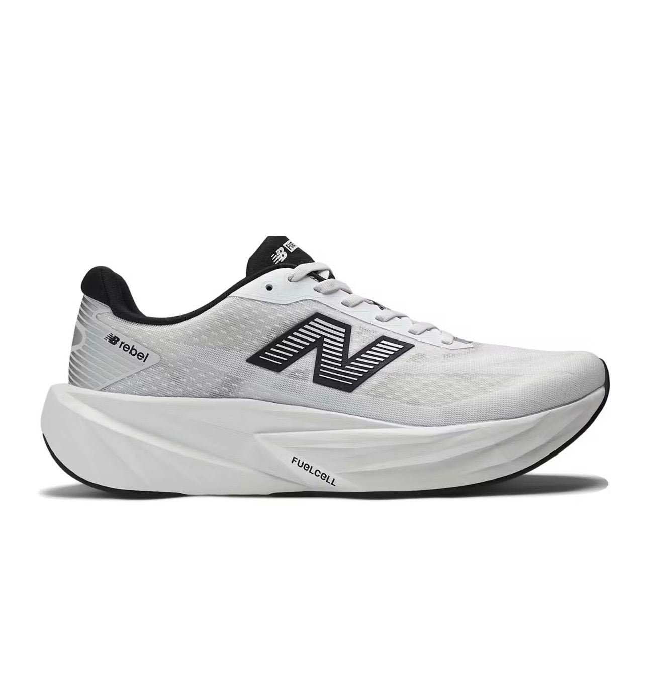 New Balance FuelCell White Grey - high-performance athletic footwear in White with advanced cushioning