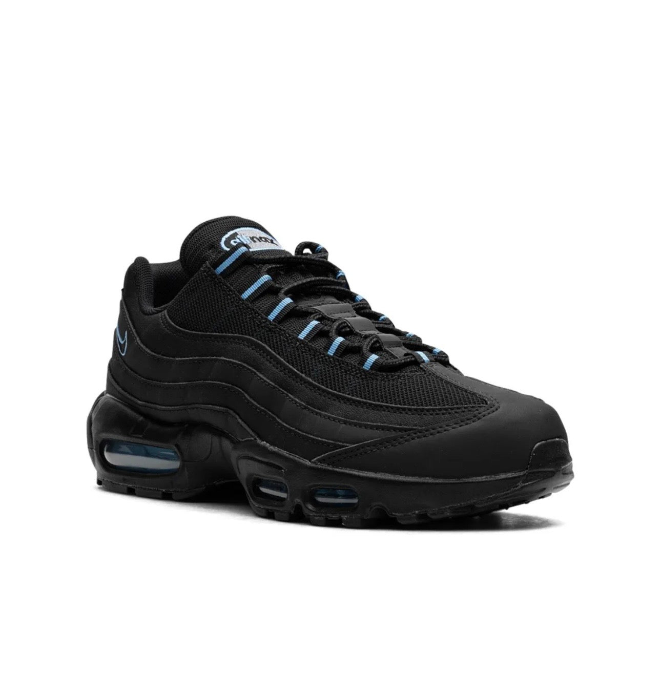 Nike air Vapormax 95?black blue - high-performance athletic footwear in Black with advanced cushioning