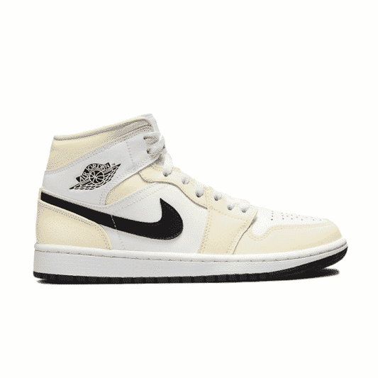 Air Jordan 1 Mid Coconut Milk - high-performance athletic footwear with advanced cushioning