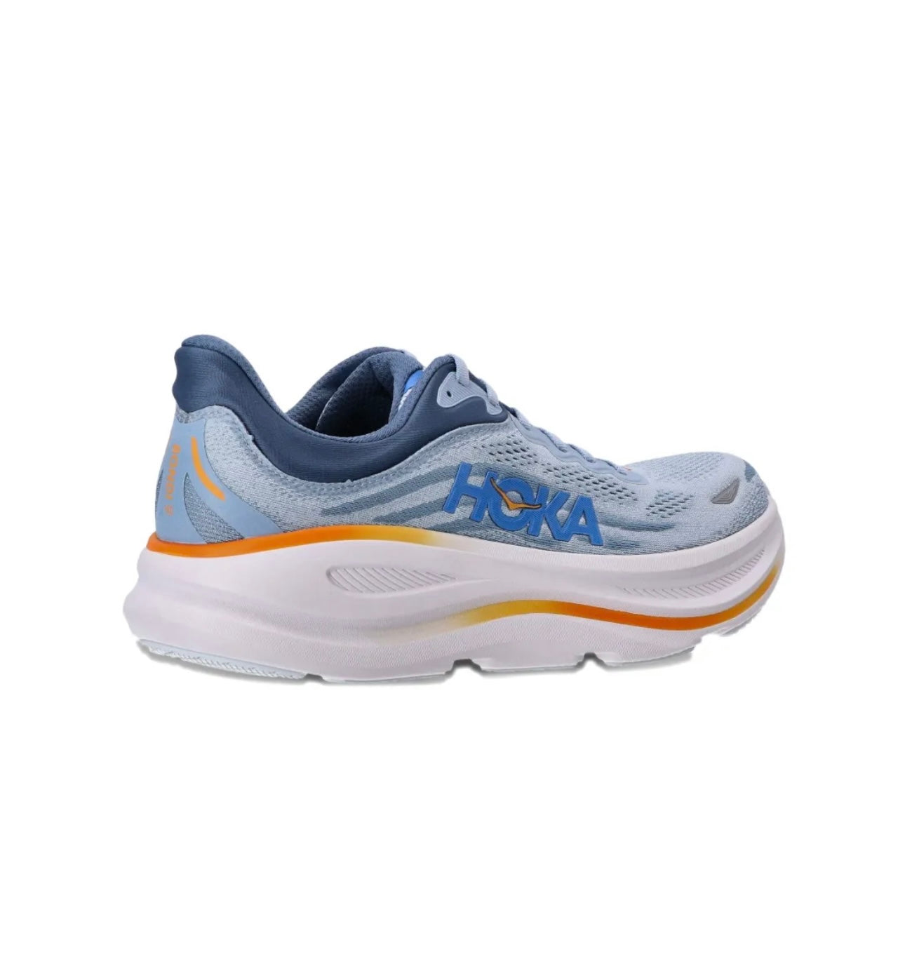 HOKA Bondi 9 Blue - high-performance athletic footwear in Blue with advanced cushioning
