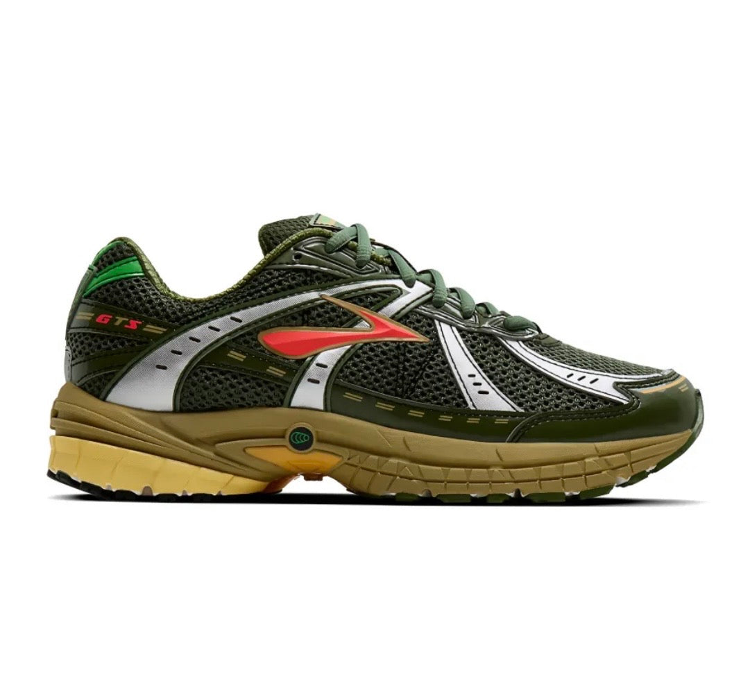 brooks Cascadia Green Olive