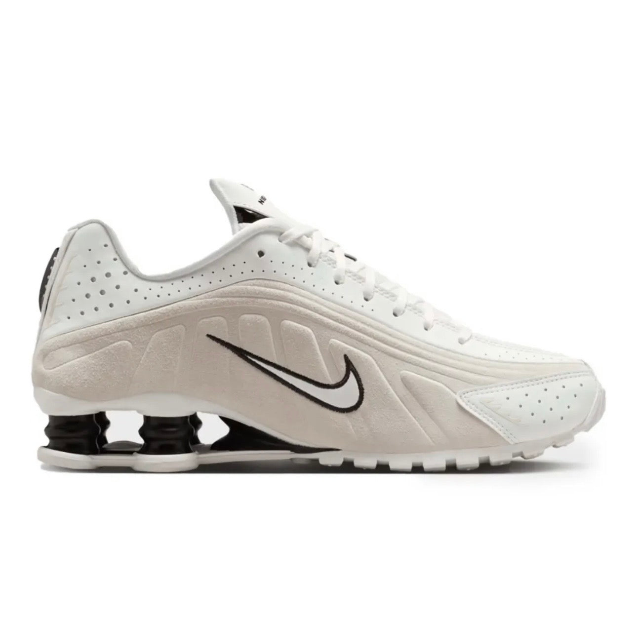 Nike Shox R4 Cream White - high-performance athletic footwear in White with advanced cushioning