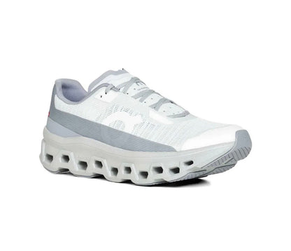 On Cloudmonster grey - high-performance athletic footwear in Grey with advanced cushioning