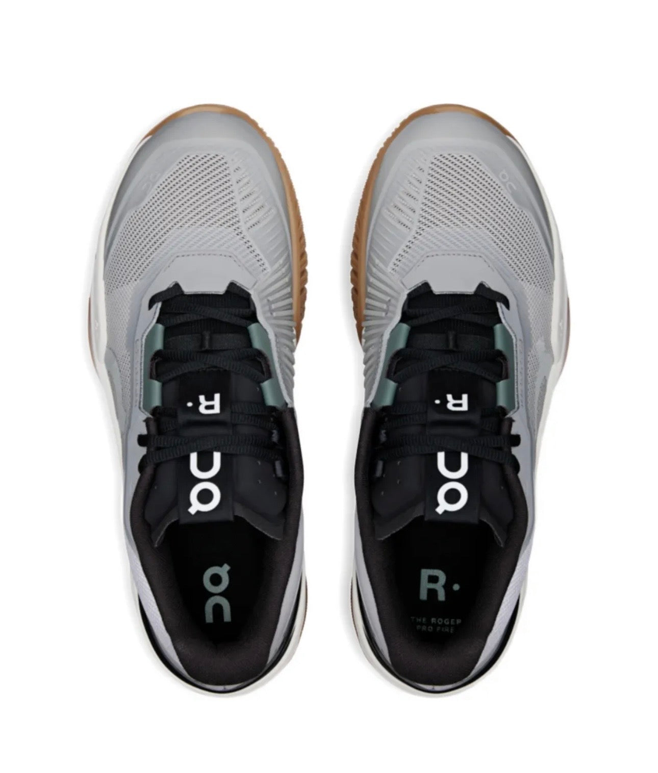On The Roger Grey - high-performance athletic footwear in Grey with advanced cushioning