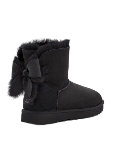 Ugg mini Bailey bow II boots black - high-performance athletic footwear in Black with advanced cushioning