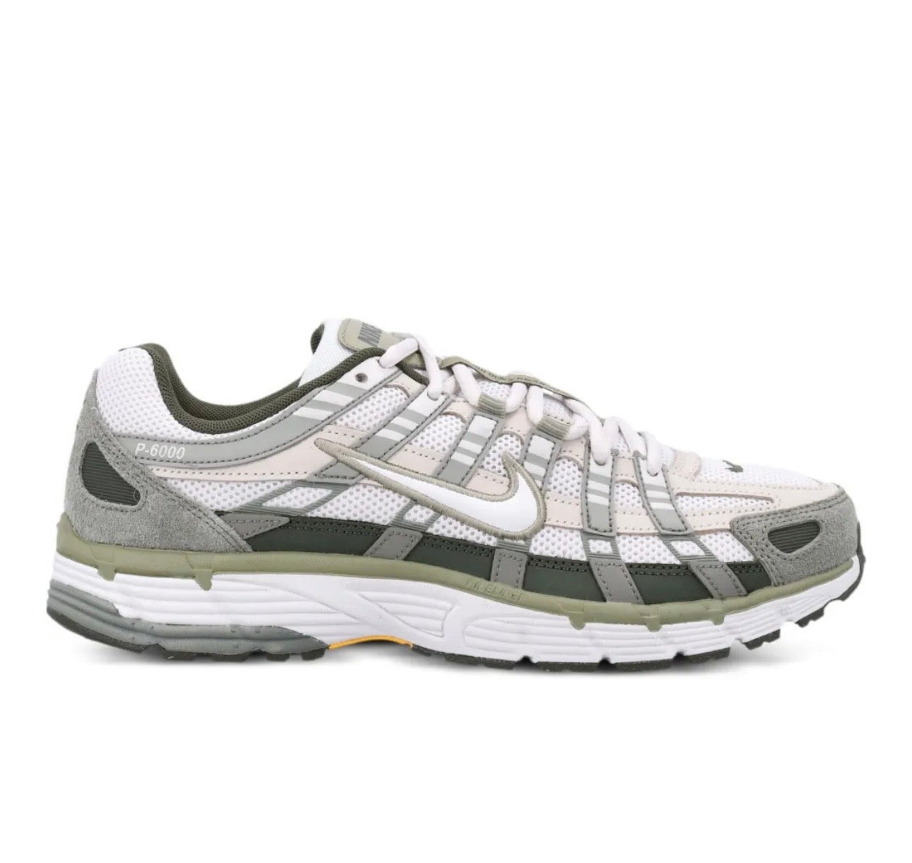 Nike P6000 White Green - high-performance athletic footwear in White with advanced cushioning