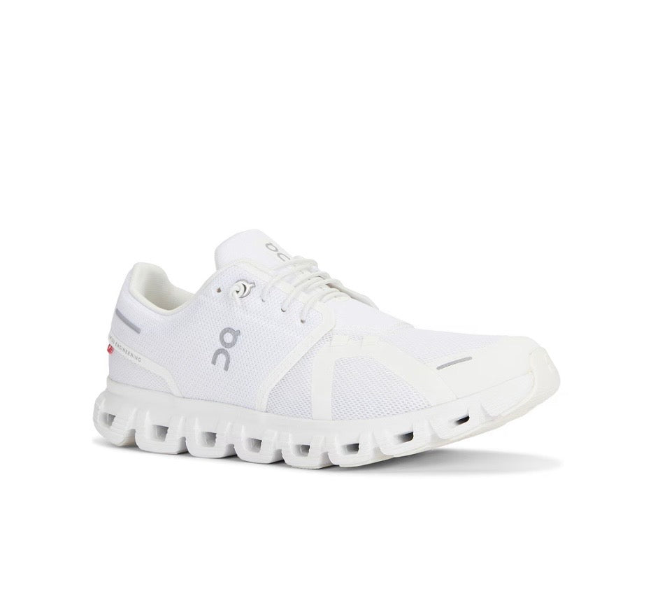 On Cloud 5.0 White - high-performance athletic footwear in White with advanced cushioning