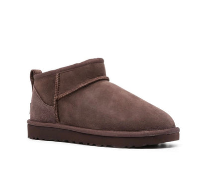 Ugg classic ultra mini  Dark brown - high-performance athletic footwear in Brown with advanced cushioning