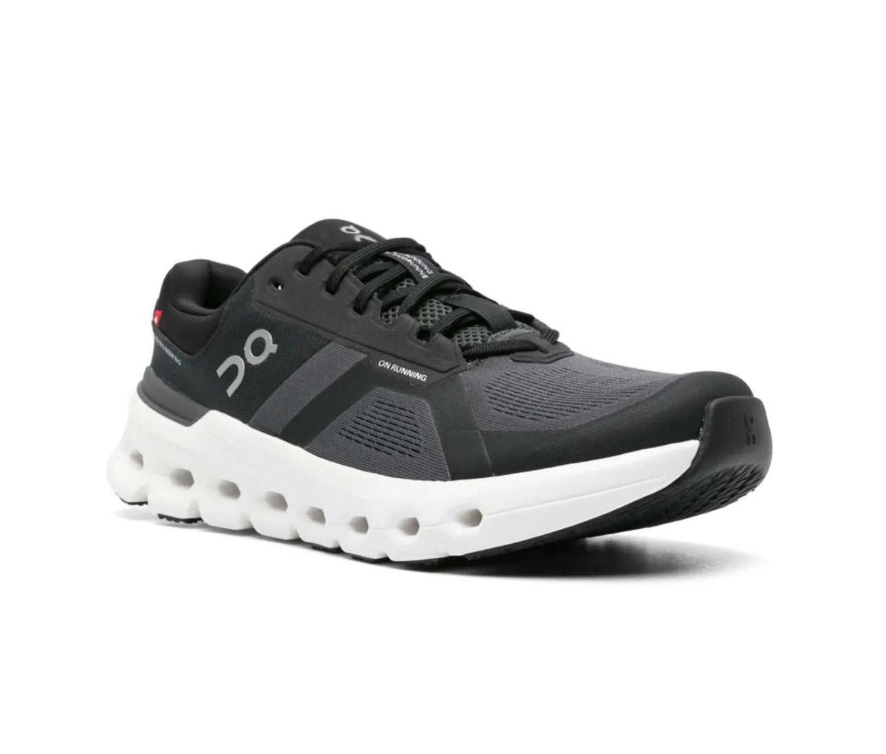 On Cloudrunner 2 Black White - high-performance athletic footwear in Black with advanced cushioning