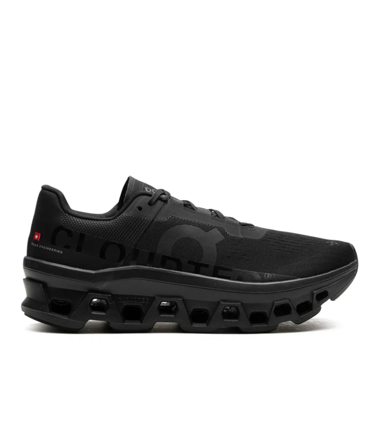 On Cloud Triple Black - high-performance athletic footwear in Black with advanced cushioning