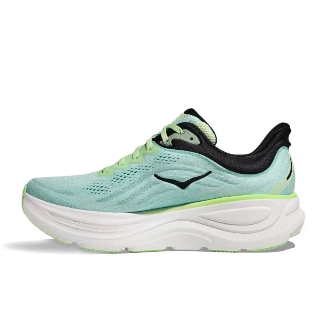 Hoka Bondi 9 Light Blue - high-performance athletic footwear in Blue with advanced cushioning
