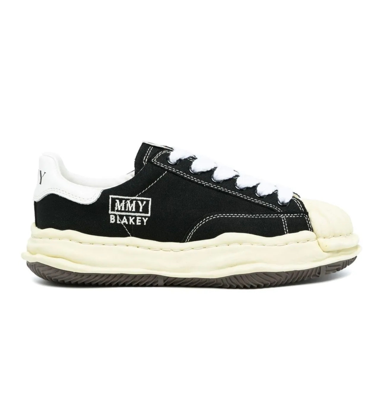 Maison Mihara Black Cream - high-performance athletic footwear in Black with advanced cushioning