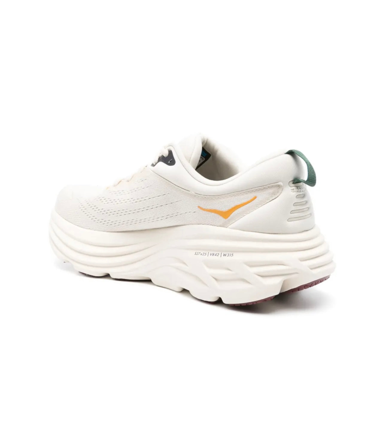 HOKA Bondi 9 Cream Yellow - high-performance athletic footwear in Yellow with advanced cushioning