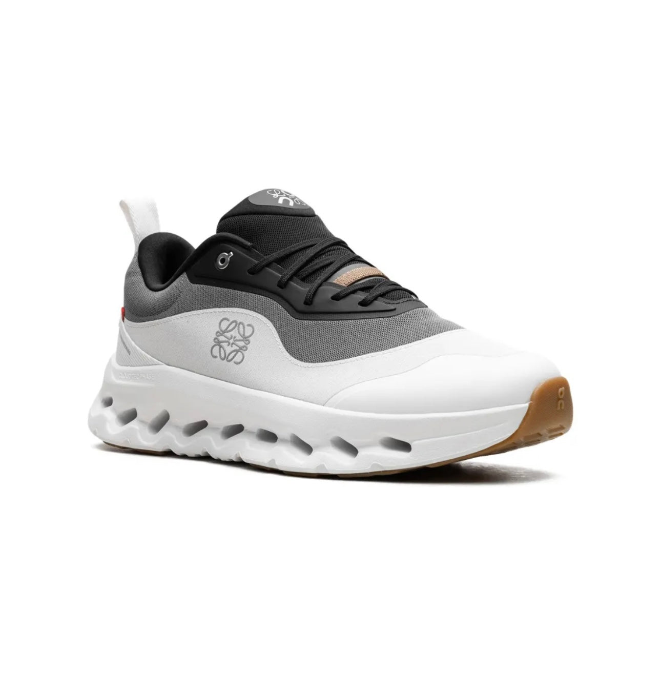 On Cloud x Loewe 2.0 Gray White Black - high-performance athletic footwear in Black with advanced cushioning