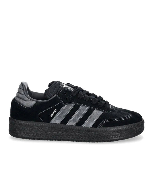 Adidas Samba platform Black Grey - high-performance athletic footwear in Black with advanced cushioning