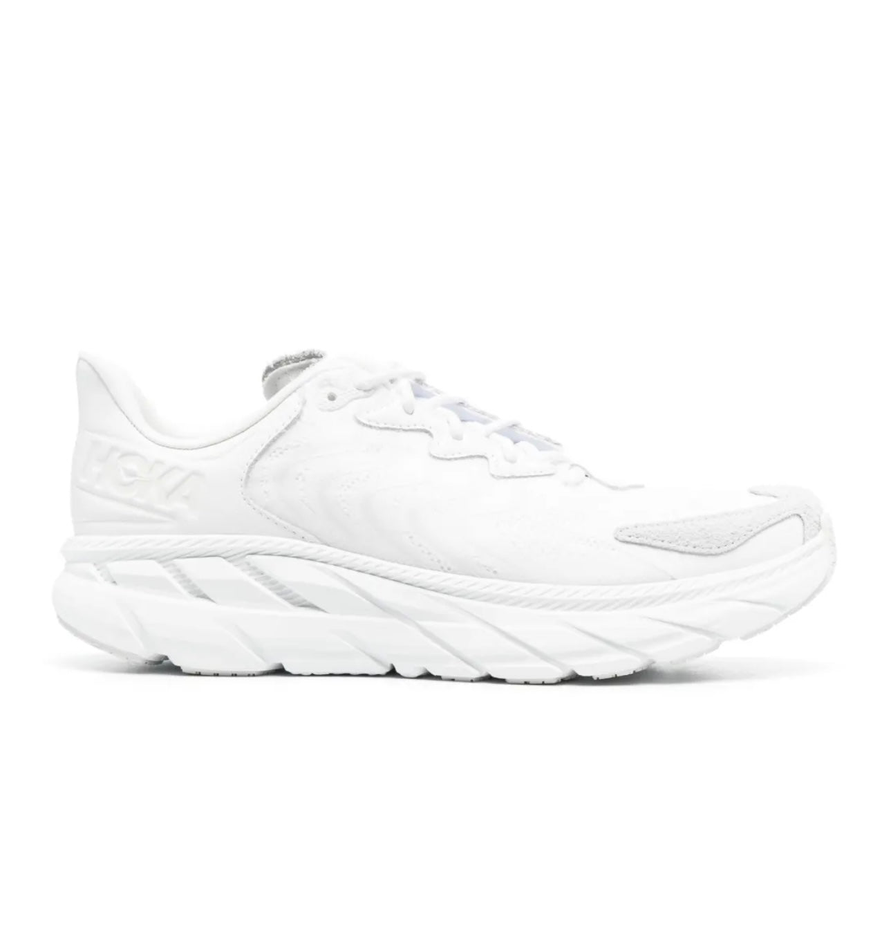 HOKA Clifton 9 Triple White - high-performance athletic footwear in White with advanced cushioning