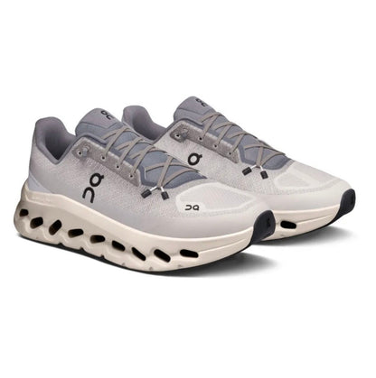 On Cloudtilt white grey - high-performance athletic footwear in White with advanced cushioning