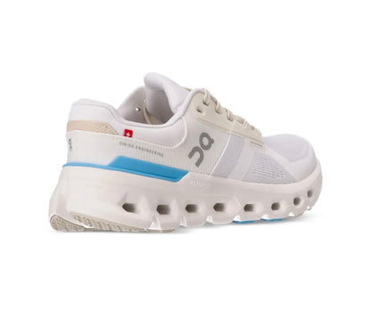 On Cloudrunner 2 White Blue - high-performance athletic footwear in White with advanced cushioning