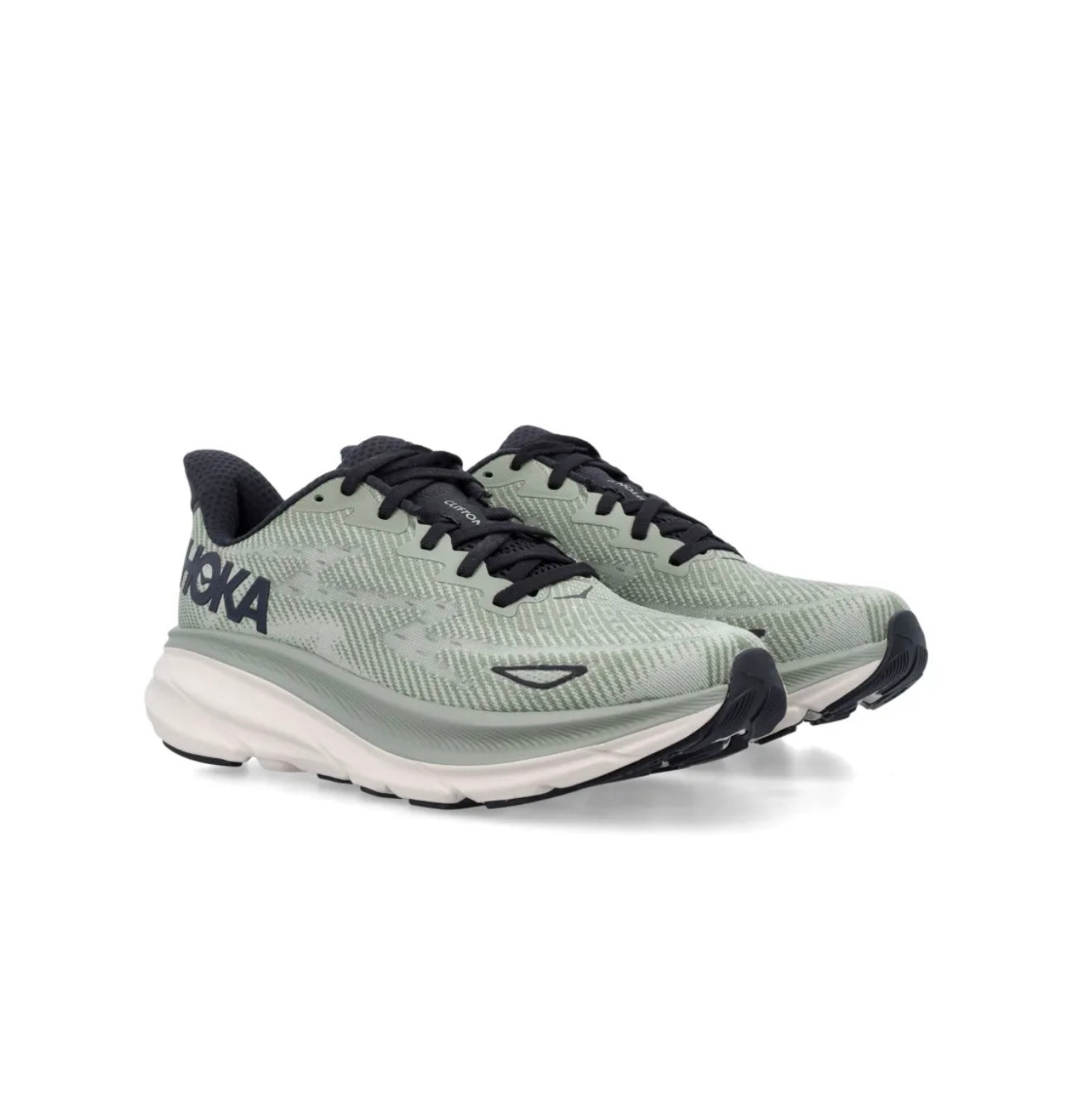 HOKA Bondi 9 Light Green - high-performance athletic footwear in Green with advanced cushioning