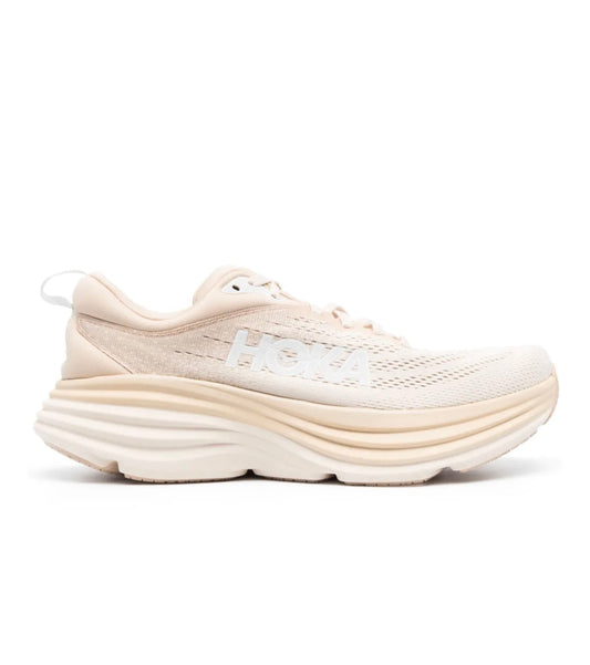 HOKA Bondi 8 Peach - high-performance athletic footwear with advanced cushioning