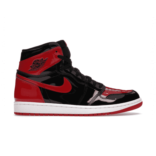 Air Jordan 1 Retro High Patent Bred - high-performance athletic footwear in Red with advanced cushioning